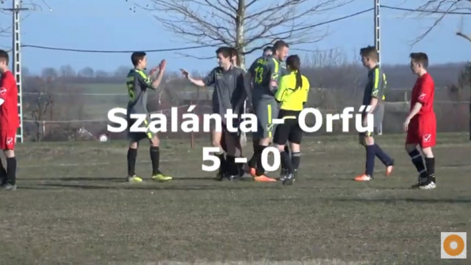 Furcsa gólok mérkőzése - videó összefoglaló a Szalánta - Orfű mérkőzésről