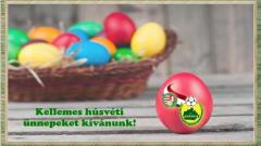 Áldott húsvéti ünnepeket kívánunk!