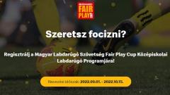 McDonald’s Fair Play Cup 2022-2023: Középiskolai Labdarúgó Program nevezés