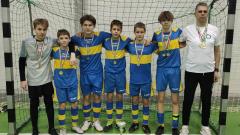 A PÉCSI SPORTOLDA csapata nyerte Bólyban az U15 futsal megyei döntőjét