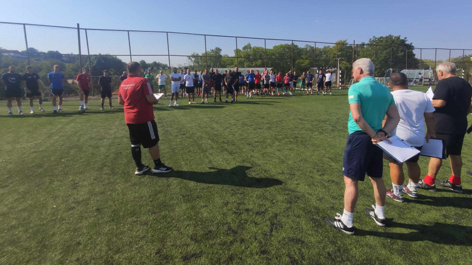 Grassroots Alap Edzőképző tanfolyam felvételit tartottak Kozármiselnyben