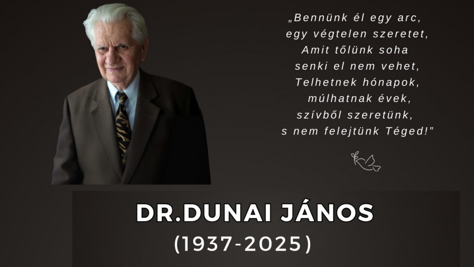 Jövő kedden vesznek végső búcsút Dr. Dunai Jánostól