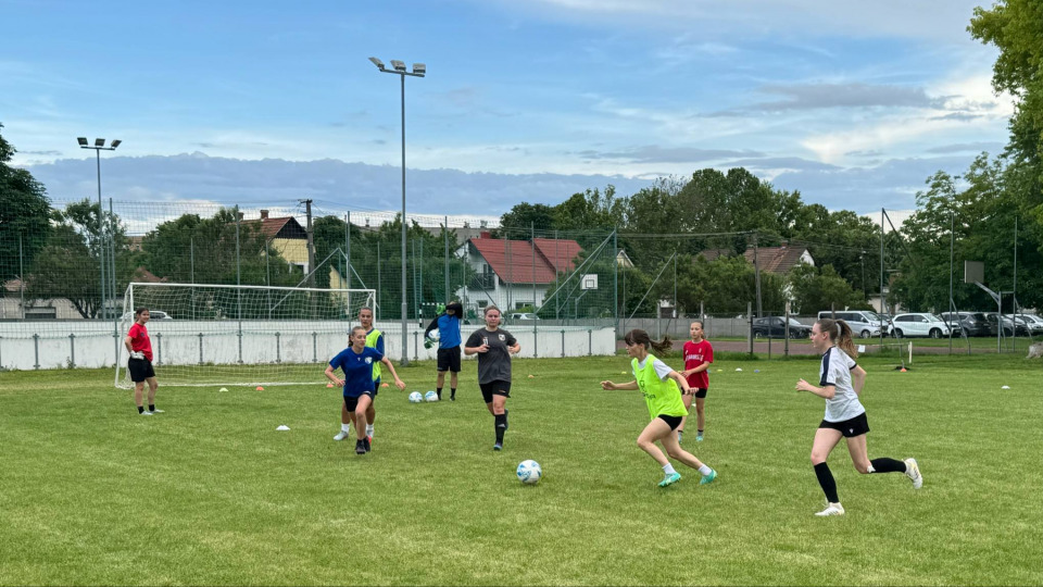 Megtartotta második edzését az U16 vármegyei leány válogatott