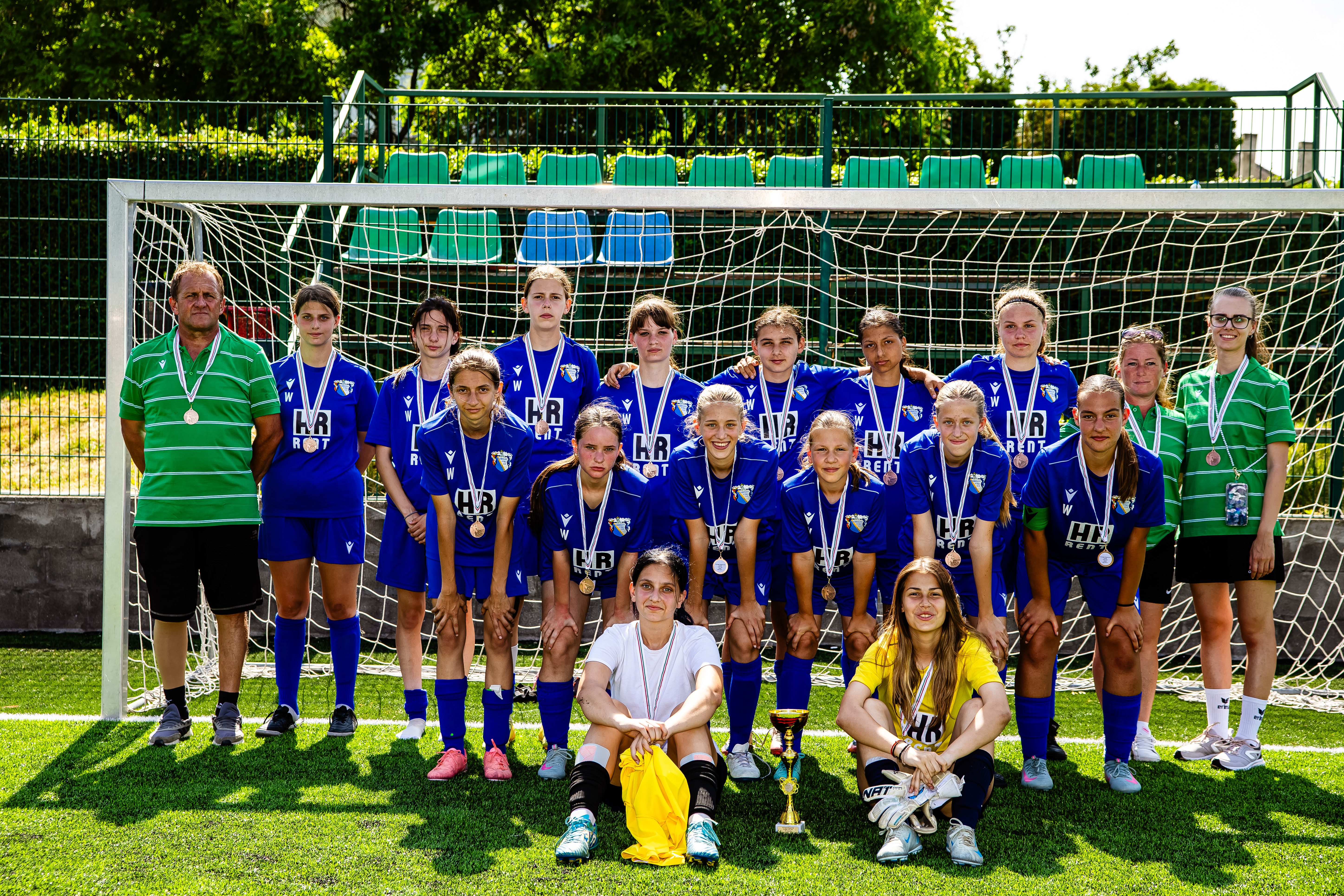 Régiós leány U16 korosztályú Vármegye válogatottak tornája - 3. helyen végeztek a lányok