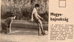 A Baranya vármegyei I. osztályú labdarúgás bemutatása - 1983-1984-es évad