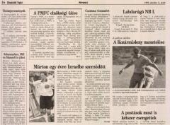 A Baranya vármegyei I. osztályú labdarúgás bemutatása - 1995-1996-os évad