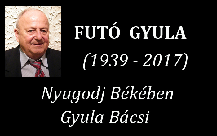 ELHUNYT FUTÓ GYULA